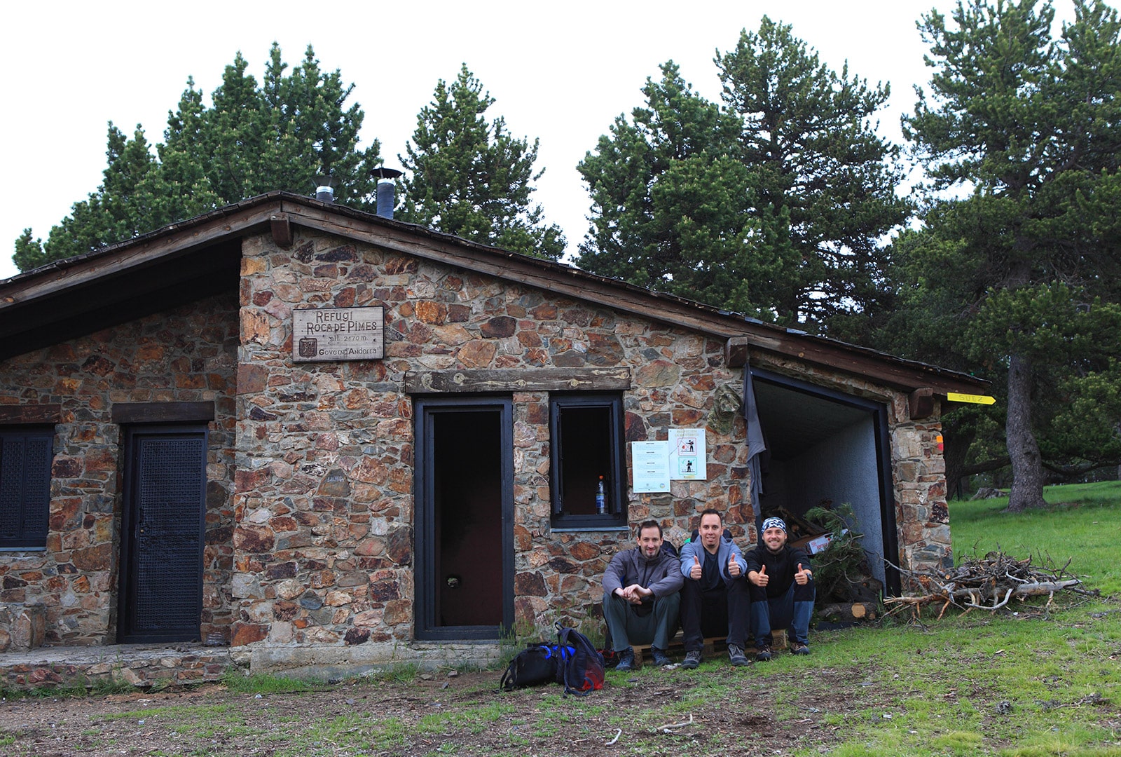 Andorra ,Refugi Roca de Pimes