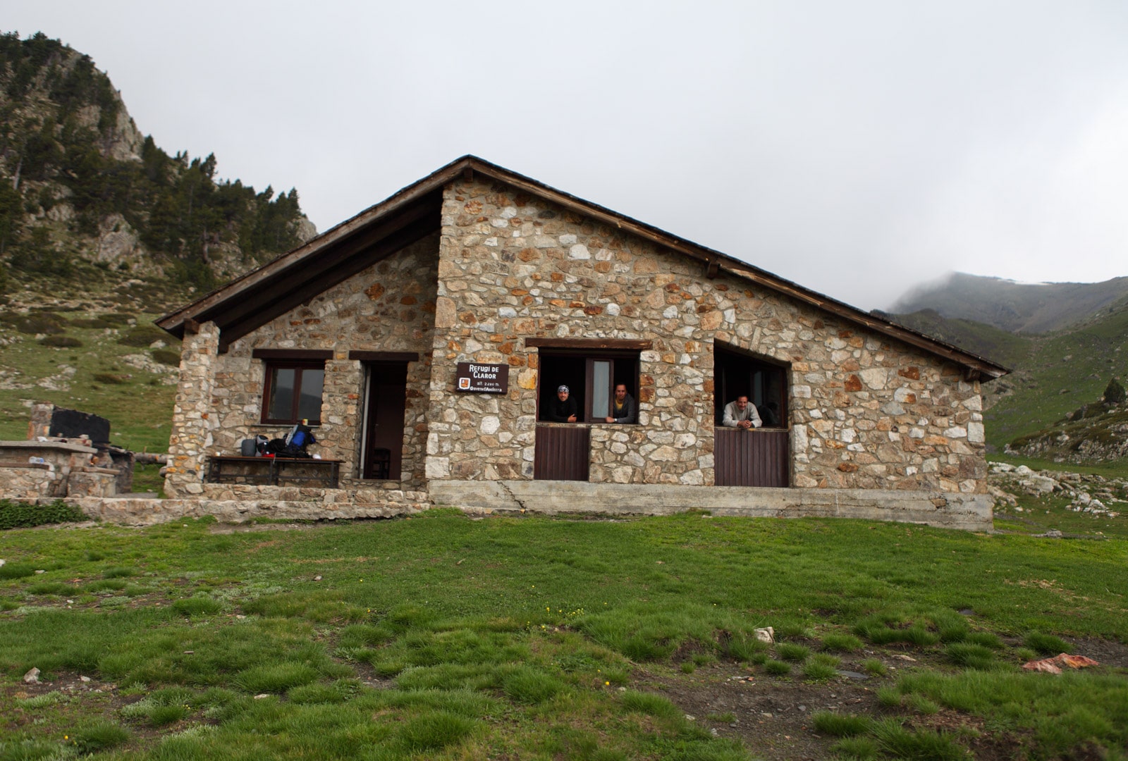 Andorra Refugi de Claror 2280 m.